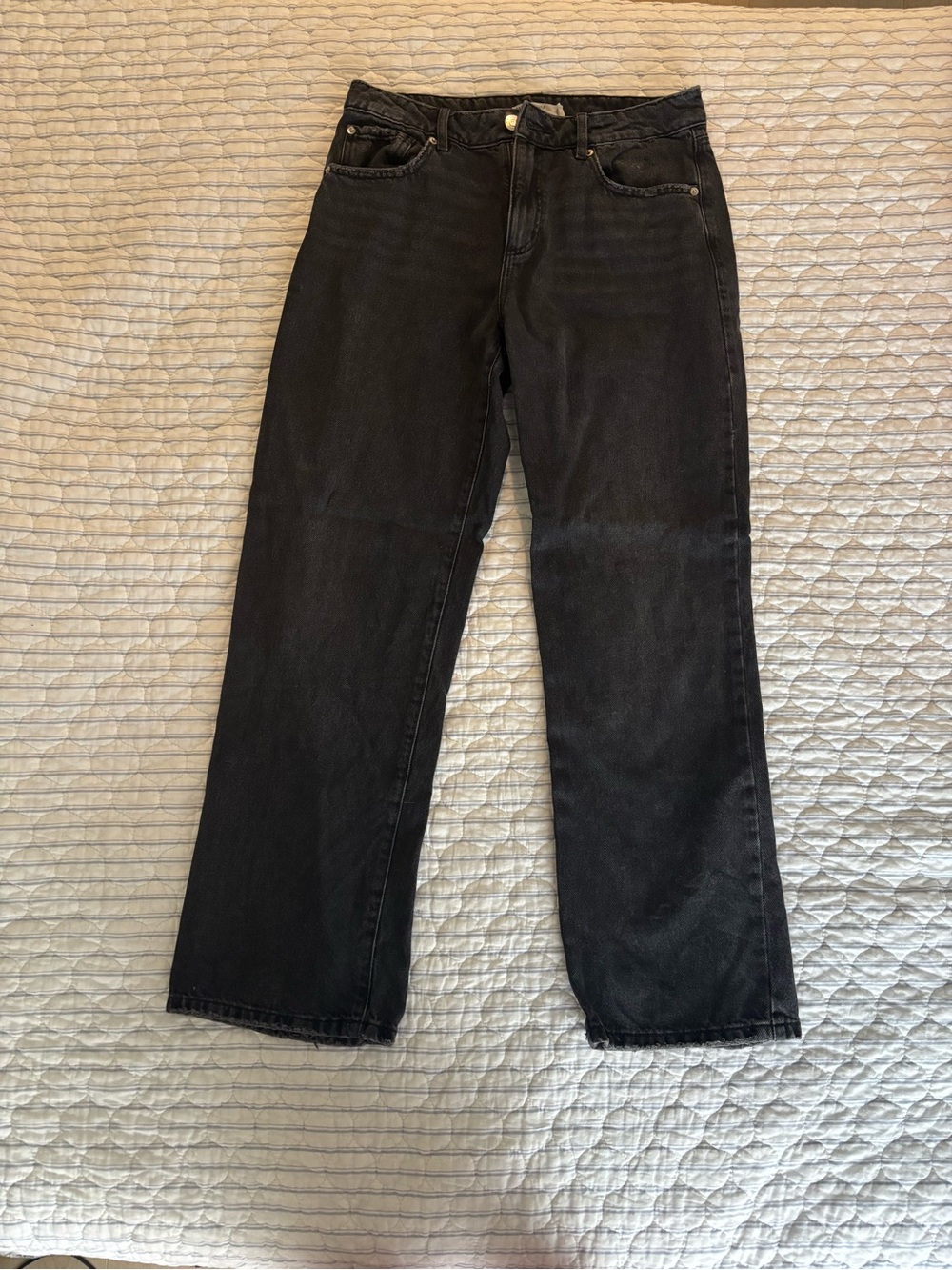 Garage Women's Straight Black Jeans